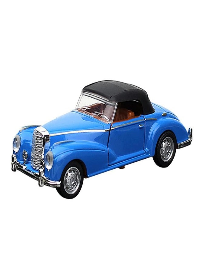 Bluebell Die-Cast Pull Back Classic Vintage Racing Metal Openable Doors car Toy for Kids Mulit Color (Pack of 1) - Image 1
